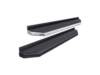 H-Style Running Boards; Black (07-20 Yukon w/o Z71 Package, Excluding Hybrid & XL)