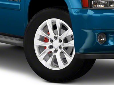 High Country Style Polished 6-Lug Wheel; 20x9; 28mm Offset (21-25 Yukon)