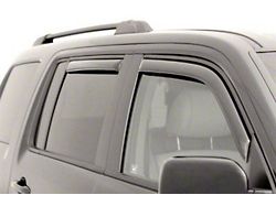 In-Channel Ventvisor Window Deflectors; Front and Rear; Dark Smoke (21-26 Yukon)