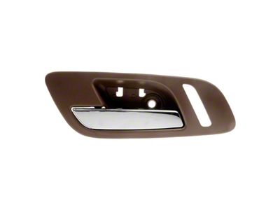 Interior Door Handles; Front; Chrome and Cashmere (07-14 Yukon w/ Heated Seats & w/o Memory Seats)