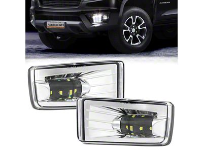 LED Fog Lights; Chrome Housing (15-16 Yukon)