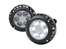 LED Fog Lights; Clear (07-14 Yukon)