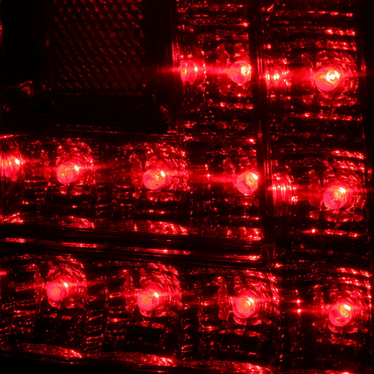 Yukon LED Tail Lights; Chrome Housing; Red Smoked Lens (15-20