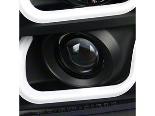 Spec D Black U Bar Projector Headlights 2LHP TUN14 SQ TM Spec D Black U Bar Projector Headlights 2LHP TUN14 SQ TM