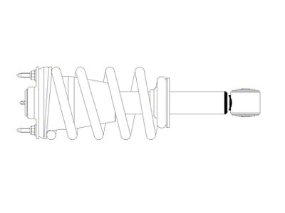 Loaded Strut Assembly; Rear (21-22 Yukon)