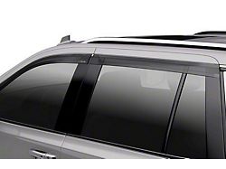 Low Profile Ventvisor Window Deflectors; Front and Rear; Dark Smoke (21-25 Yukon)