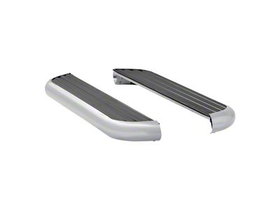 MegaStep 6.50-Inch Running Boards; Rocker Mount; Polished Stainless (07-20 Yukon)