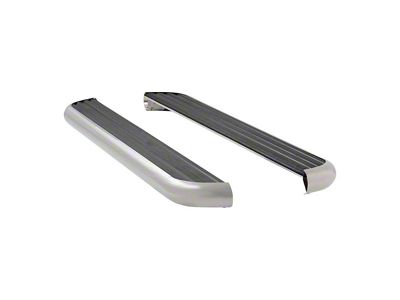 MegaStep 6.50-Inch Running Boards without Mounting Brackets; Polished Stainless (07-20 Yukon)