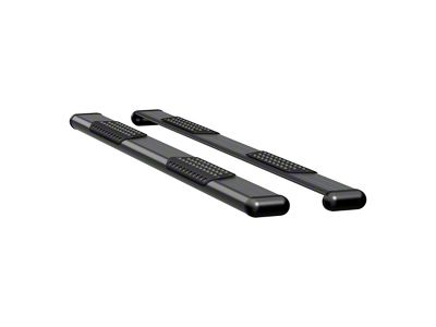 O-Mega II 6-Inch Oval Side Step Bars; Rocker Mount; Textured Black (07-20 Yukon)