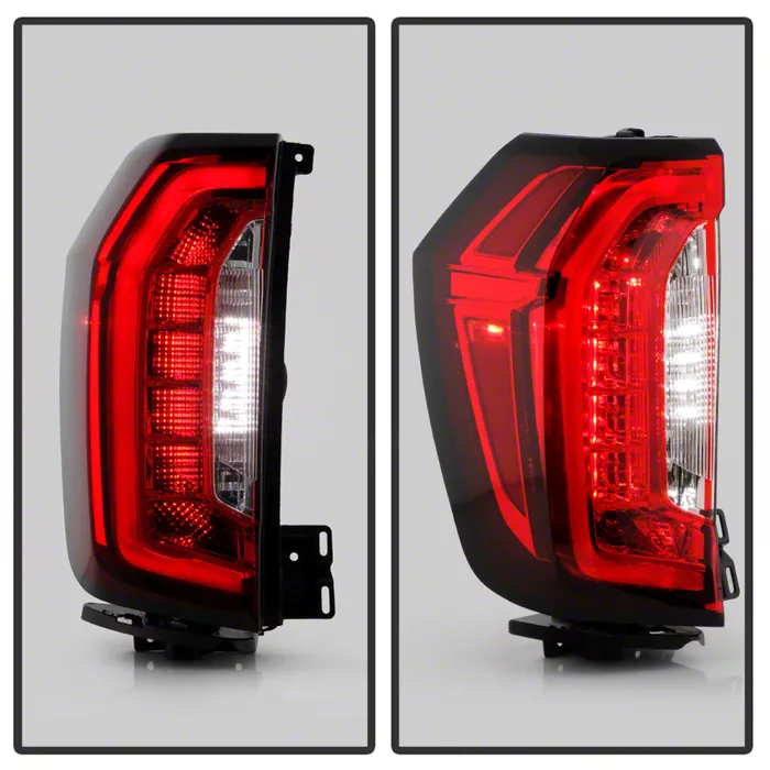 Speed Daddy Right Passenger Side Tail Light For 2015-2020 GMC Yukon XL - Red Lens LED