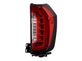 OE Style Full LED Tail Light; Chrome Housing; Red/Clear Lens; Passenger Side (21-26 Yukon)
