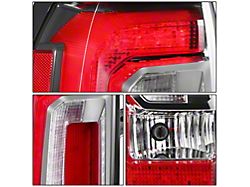 OE Style LED Tail Lights; Black Housing; Clear Lens (15-20 Yukon)