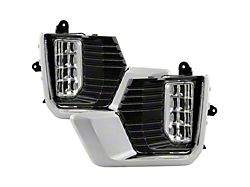 OEM Style Full LED Fog Lights with Switch; Clear (21-23 Yukon, Excluding AT4)