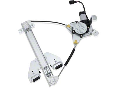 Power Window Regulator with Motor; Rear Passenger Side (07-14 Yukon)