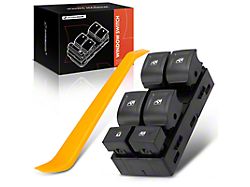 Power Window Switch; Front Driver Side (15-20 Yukon)