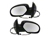 Powered Heated Mirrors; Textured Black (07-14 Yukon)
