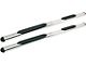 Premier 4 Oval Nerf Side Step Bars without Mounting Kit; Stainless Steel (07-14 Yukon)