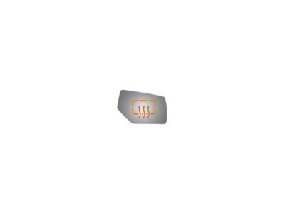 Redi-Cuts Drop Fit Heated Side View Mirror Glass; Passenger Side (15-20 Yukon)