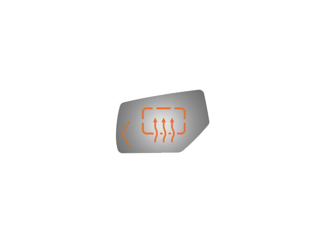 Redi-Cuts Drop Fit Heated Side View Mirror Glass with Turn Signal; Driver Side (15-20 Yukon)