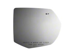 Redi-Cuts Fit Over Side View Mirror Glass with Blind Spot; Passenger Side (21-26 Yukon)