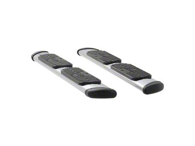 Regal 7-Inch Oval Side Step Bars; Rocker Mount; Polished Stainless (07-20 Yukon)