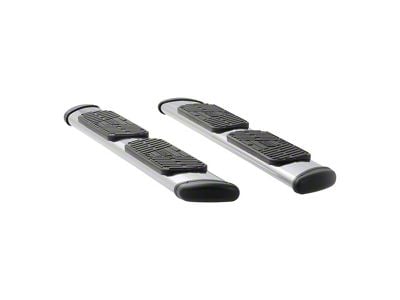 Regal 7-Inch Oval Side Step Bars without Mounting Brackets; Polished Stainless (07-20 Yukon)