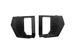 Replacement Fog Light Cover; Driver Side; Black (21-25 Yukon)