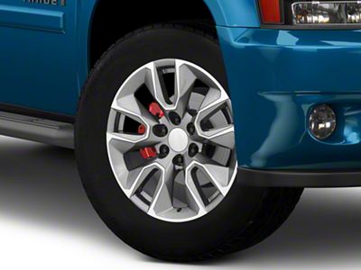 RST Style Gunmetal Machined 6-Lug Wheel; 20x9; 28mm Offset (21-25 Yukon)