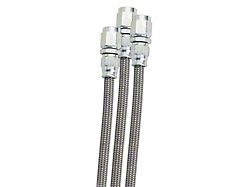 Series 6000 PTFE Line Hose; -6AN; 20-Foot Roll; Stainless Steel 