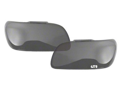 Tail Light Covers; Carbon Fiber Look (07-14 Yukon, Excluding Hybrid)