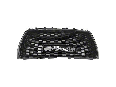 Upper Replacement Grille; Black (21-25 Yukon)