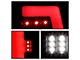 Version 2 Light Bar LED Tail Lights; Black Housing; Clear Lens (07-14 Yukon, Excluding Hybrid)