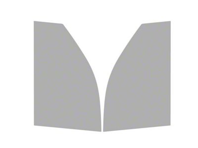 Window Tint Pre-Cut Kit; Front Roll-Ups; 25% Medium (21-25 Yukon)