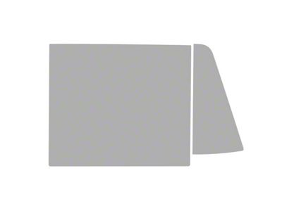 Window Tint Pre-Cut Kit; Rear Passenger Side Roll-up and Door; 25% Medium (21-25 Yukon)