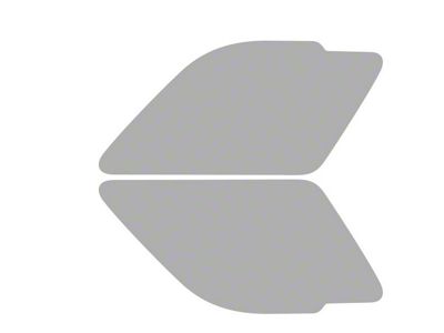 Window Tint Pre-Cut Kit; Rear Quarters; 5% Dark (21-25 Yukon)