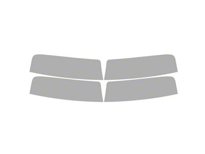 Window Tint Pre-Cut Kit; Windshield Eyebrow; 5% Dark (21-25 Yukon)