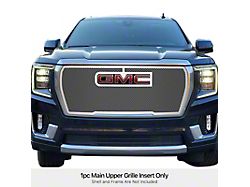 Wire Mesh Upper Overlay Grille; Polished (21-24 Yukon, Excluding Denali)