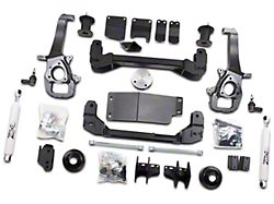 Zone Offroad 4-Inch Suspension Lift Kit with Shocks (13-18 4WD RAM 1500 w/o Air Ride Suspension)