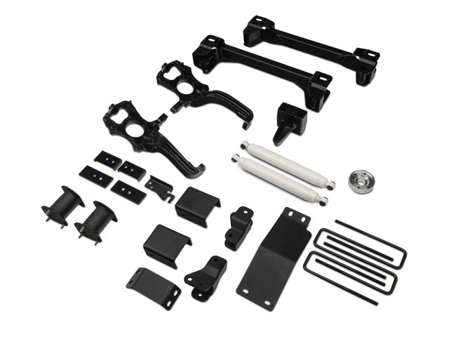 Zone Offroad 6-Inch Suspension Lift Kit with Nitro Shocks (15-20 4WD F-150, Excluding Raptor)