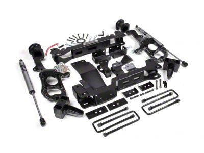 Zone Offroad 4-Inch Front / 2-Inch Rear Suspension Lift Kit (21-24 F-150 King Ranch)