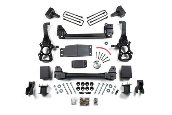 Zone Offroad 4-Inch Suspension Lift Kit with Nitro Shocks (15-20 4WD F-150, Excluding Raptor)