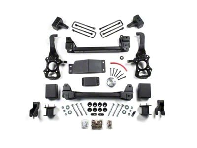 Zone Offroad 4-Inch Suspension Lift Kit with Nitro Shocks (15-20 4WD F-150, Excluding Raptor)