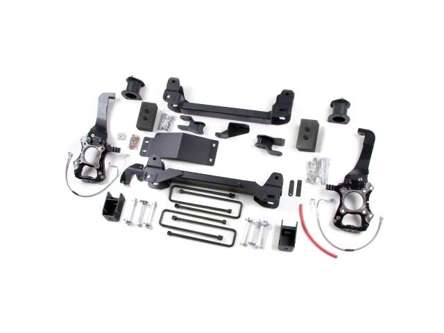 Zone Offroad 4-Inch Suspension Lift Kit with Nitro Shocks (04-08 4WD F-150)