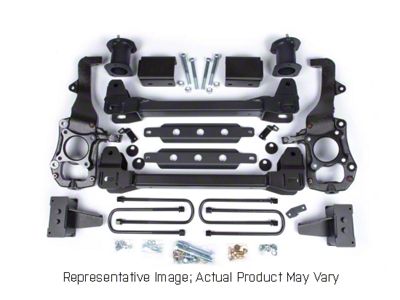 Zone Offroad 6-Inch Front / 4-Inch Rear Suspension Lift Kit with FOX Shocks (21-25 2WD F-150 w/o CCD System)