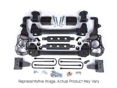 Zone Offroad 6-Inch Front / 4-Inch Rear Suspension Lift Kit with FOX Shocks (21-24 2WD F-150 w/o CCD System)