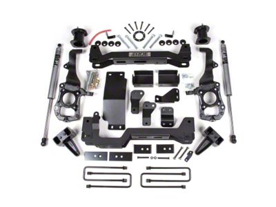 Zone Offroad 6-Inch Front / 4-Inch Rear Suspension Lift Kit (21-24 4WD F-150 w/o CCD System, Excluding PowerBoost, Powerstroke, Raptor & Tremor)