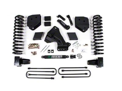 Zone Offroad 7-Inch Standard Suspension Lift Kit with FOX Shocks (20-22 4WD 6.2L, 7.3L F-250 Super Duty)