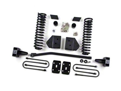 Zone Offroad 4-Inch Suspension Lift Kit with Nitro Shocks (11-16 4WD 6.7L Powerstroke F-350 Super Duty w/o Factory Overload Springs)