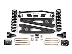 Zone Offroad 4-Inch Radius Arm Suspension Lift Kit with FOX Shocks (11-16 4WD 6.7L Powerstroke F-350 Super Duty w/ Factory Overload Springs)
