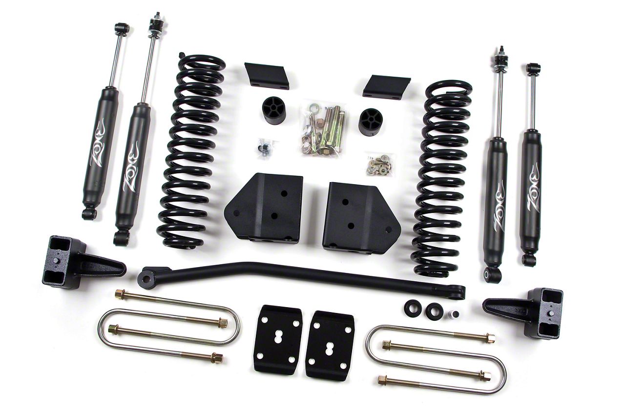 Zone Offroad F350 Super Duty 4Inch Suspension Lift Kit with Nitro